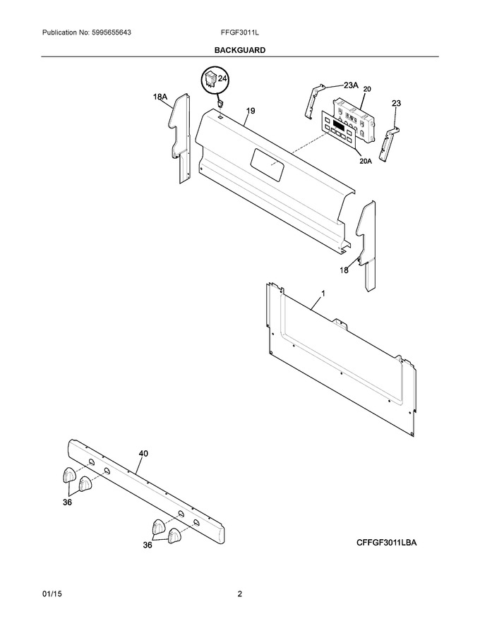 Diagram for FFGF3011LWD