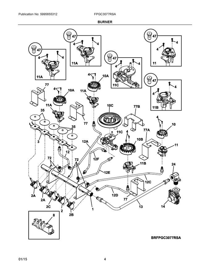 Diagram for FPGC3077RSA