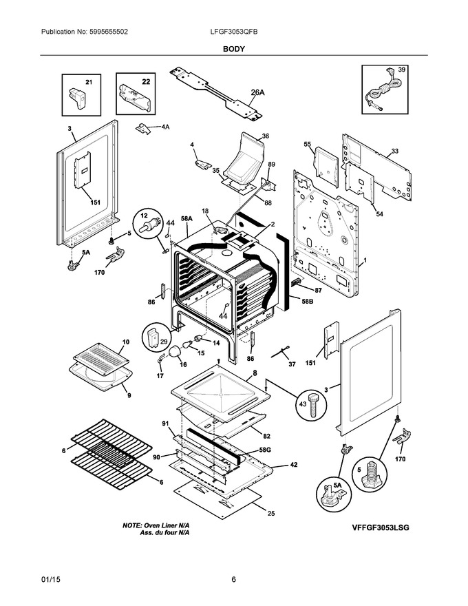 Diagram for LFGF3053QFB