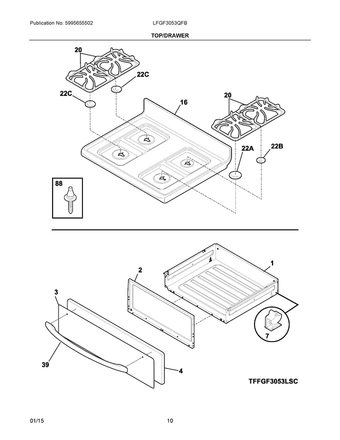 Diagram for LFGF3053QFB