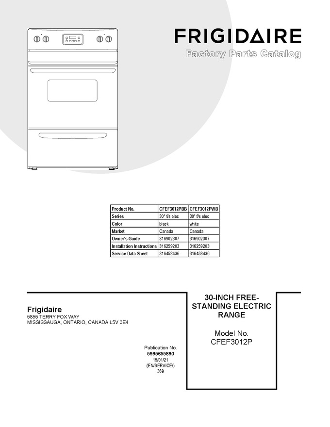 Diagram for CFEF3012PWB