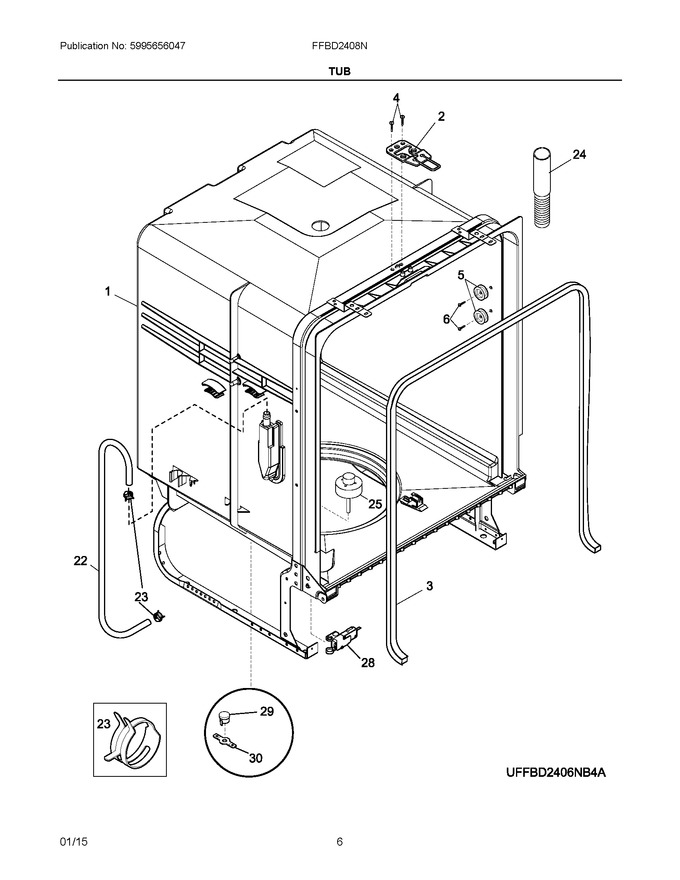 Diagram for FFBD2408NB3A
