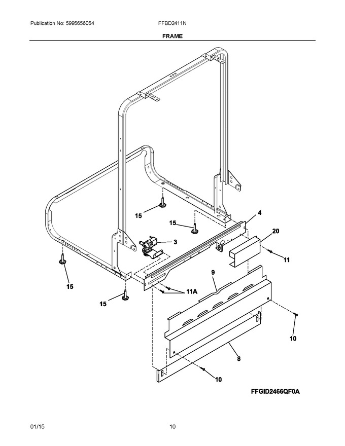 Diagram for FFBD2411NB4A