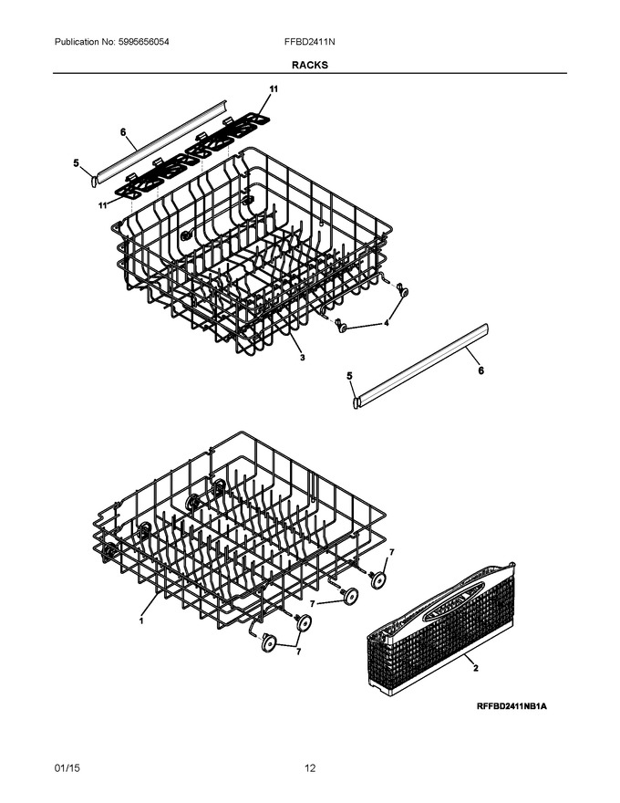 Diagram for FFBD2411NW4A
