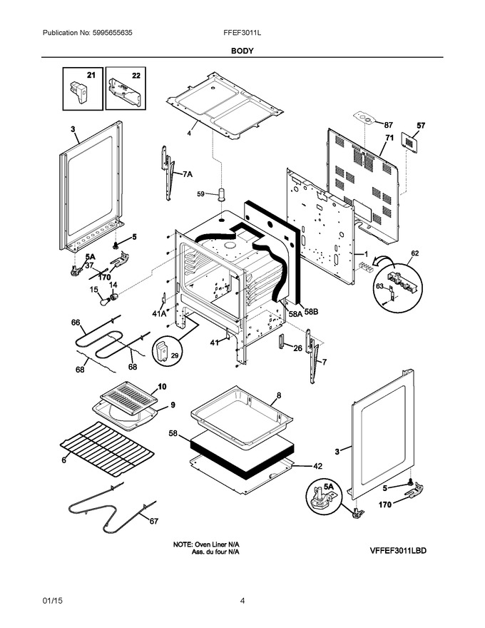 Diagram for FFEF3011LBF