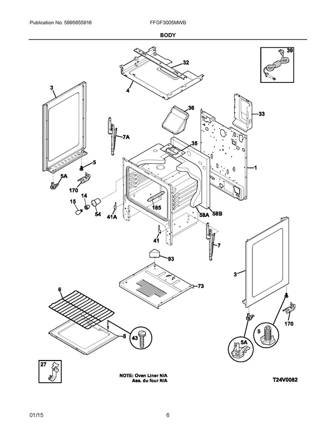Diagram for FFGF3005MWB