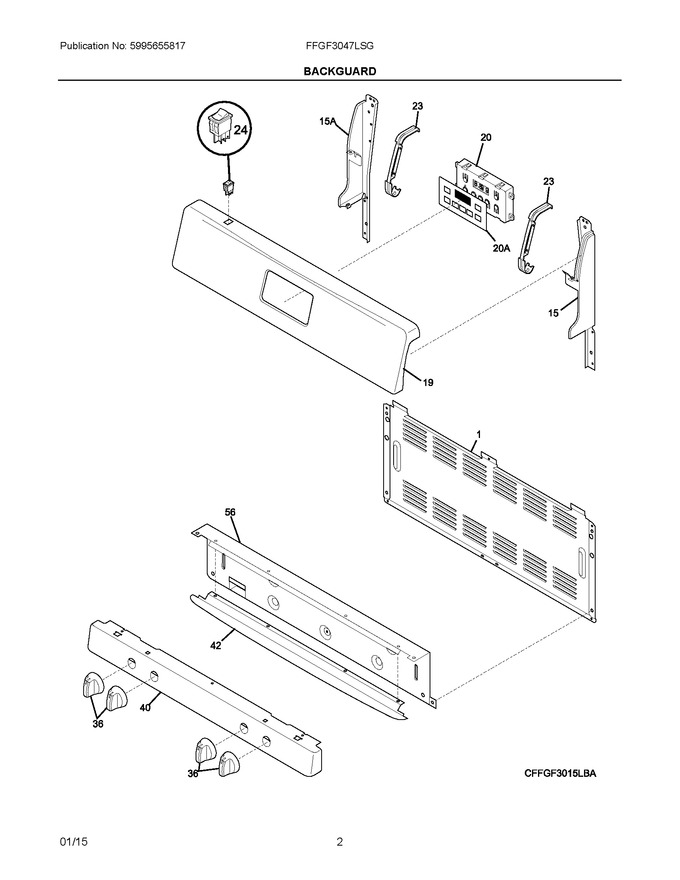 Diagram for FFGF3047LSG