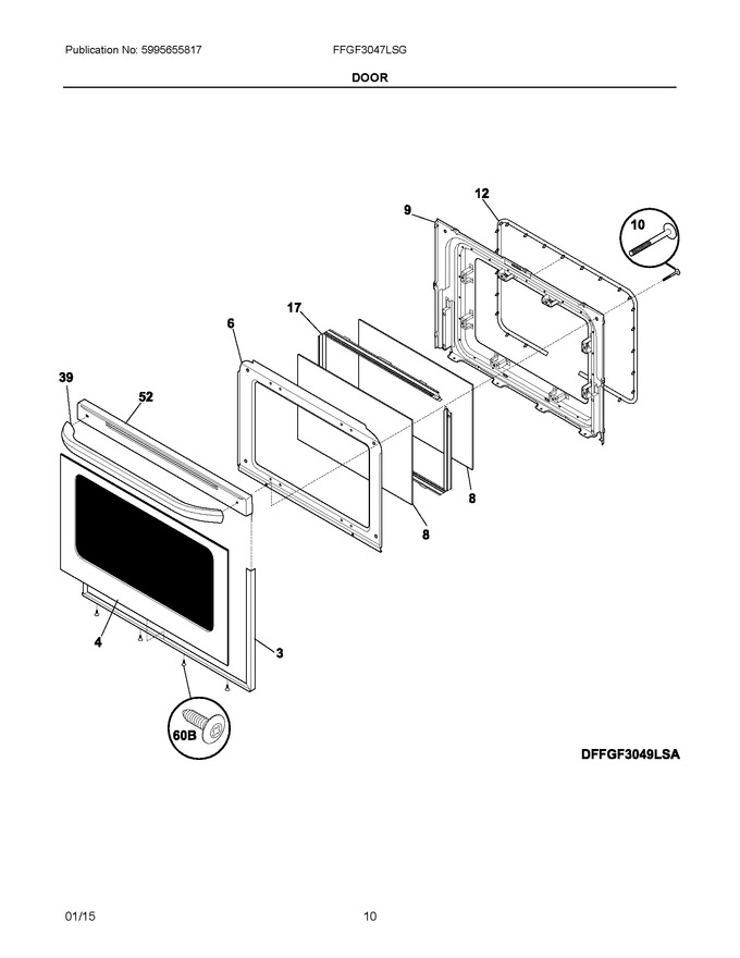 Diagram for FFGF3047LSG