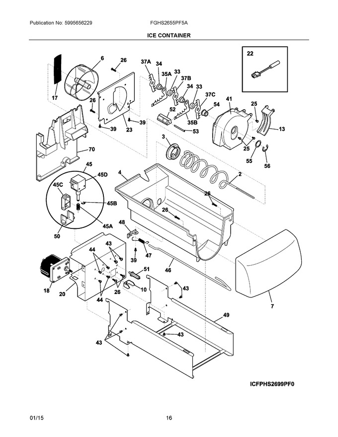 Diagram for FGHS2655PF5A
