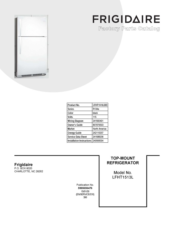 Diagram for LFHT1513LBD