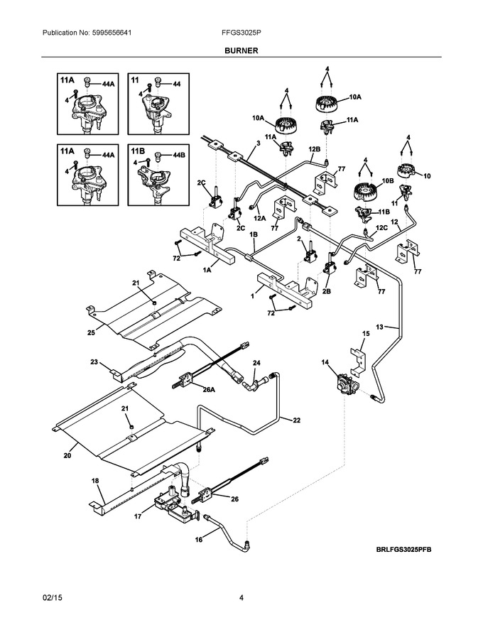Diagram for FFGS3025PWB