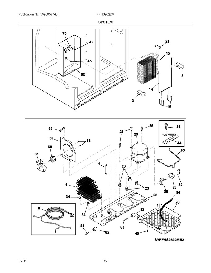 Diagram for FFHS2622MWMA