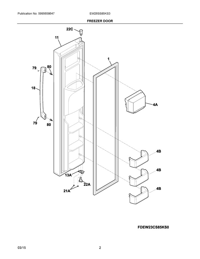 Diagram for EW26SS85KS3