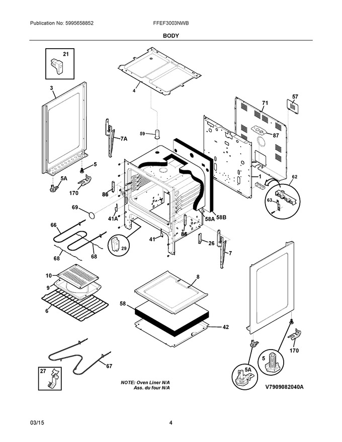Diagram for FFEF3003NWB