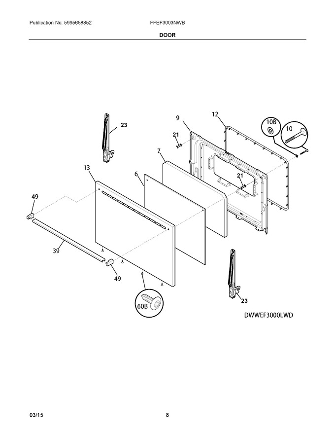 Diagram for FFEF3003NWB