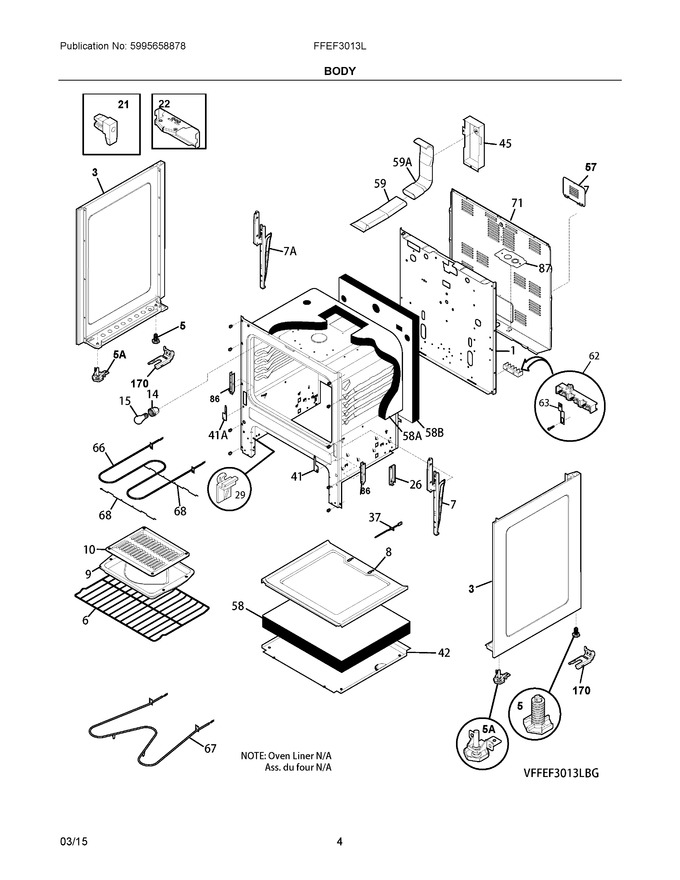 Diagram for FFEF3013LWH