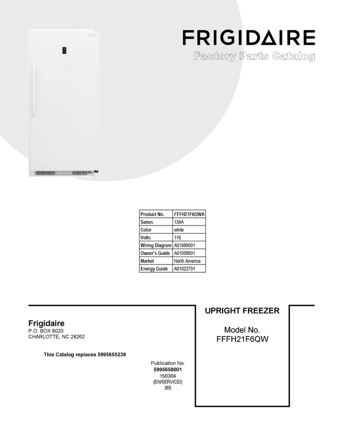 Diagram for FFFH21F6QWA