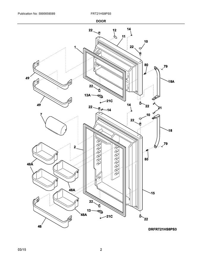 Diagram for FRT21HS8PS5