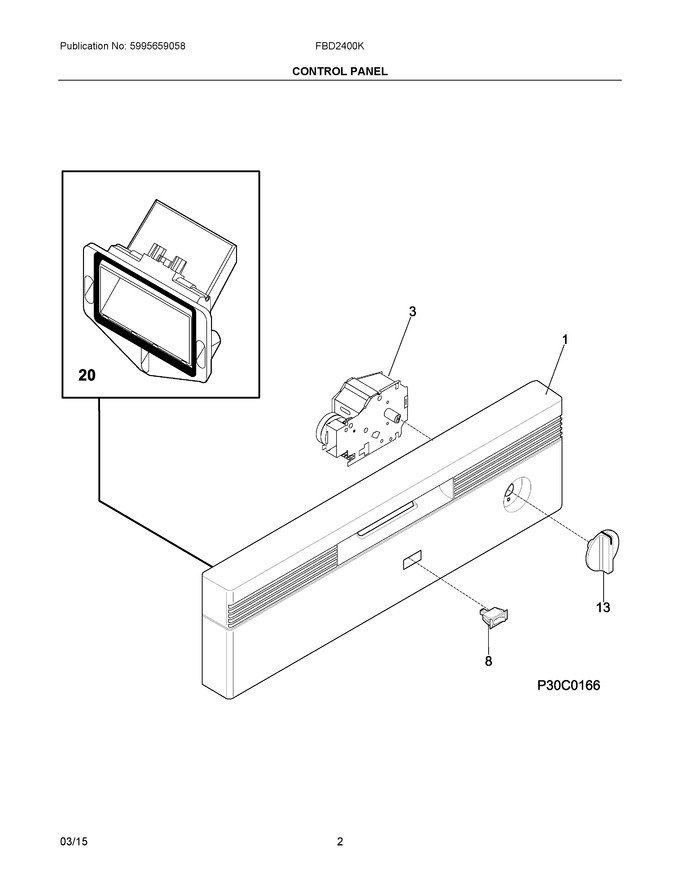 Diagram for FBD2400KB9B