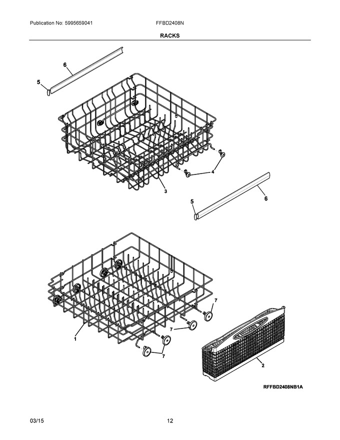 Diagram for FFBD2408NM4A