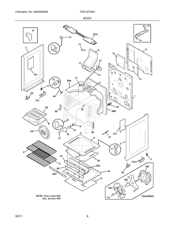 Diagram for FGFL87GSH