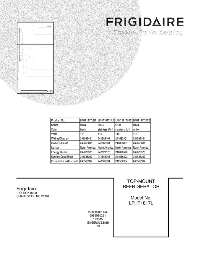 Diagram for LFHT1817LR2