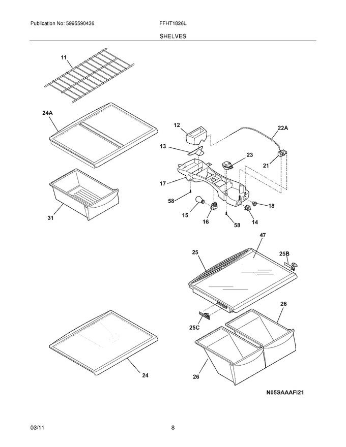 Diagram for FFHT1826LK3