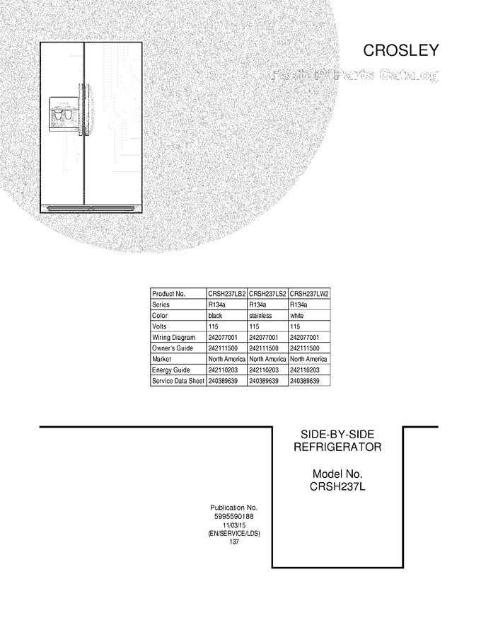 Diagram for CRSH237LS2