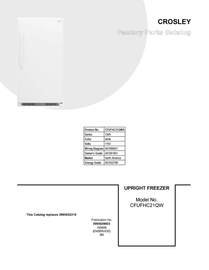 Diagram for CFUFHC21QWA