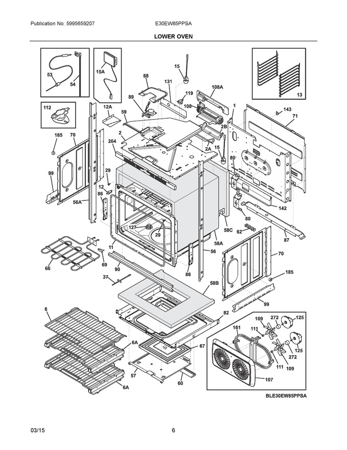 Diagram for E30EW85PPSA