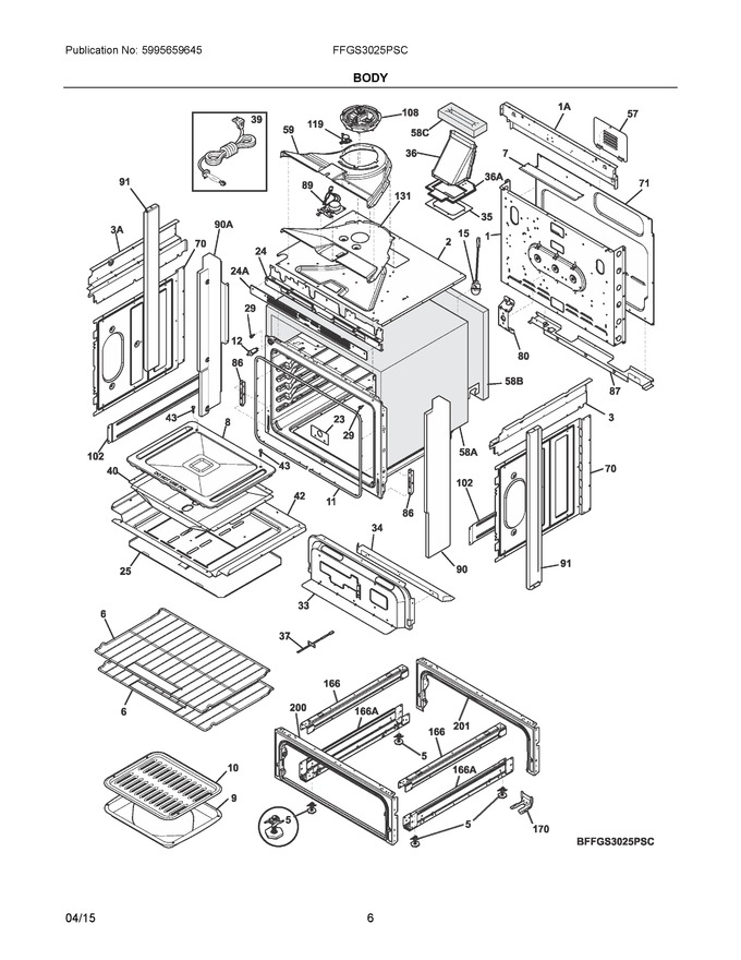 Diagram for FFGS3025PSC