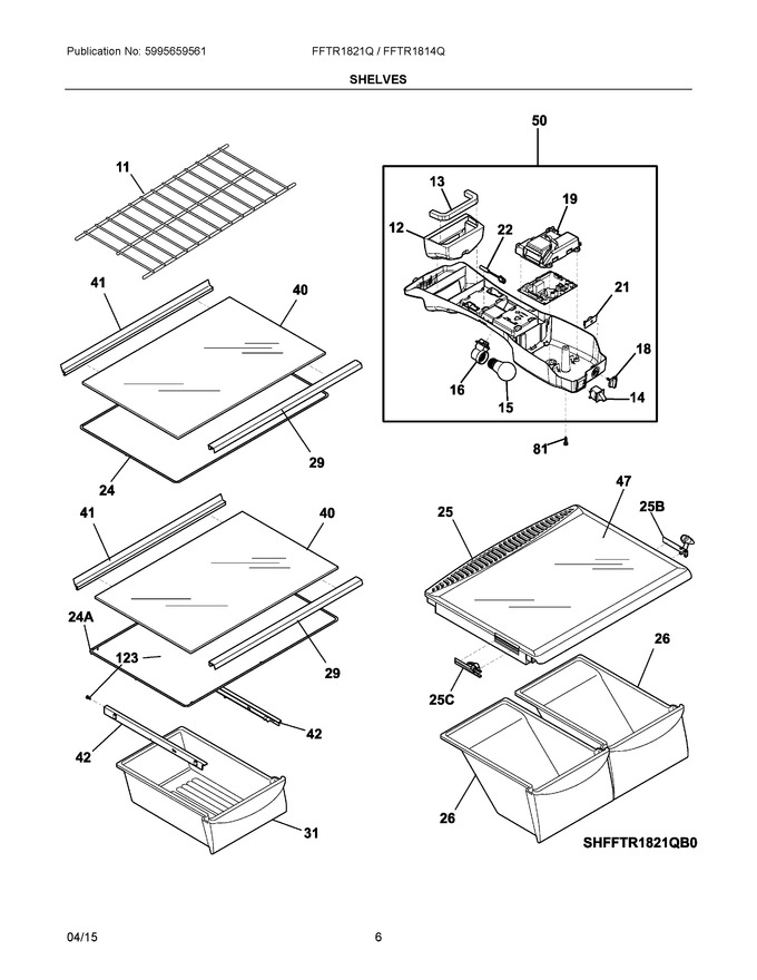Diagram for FFTR1821QW1