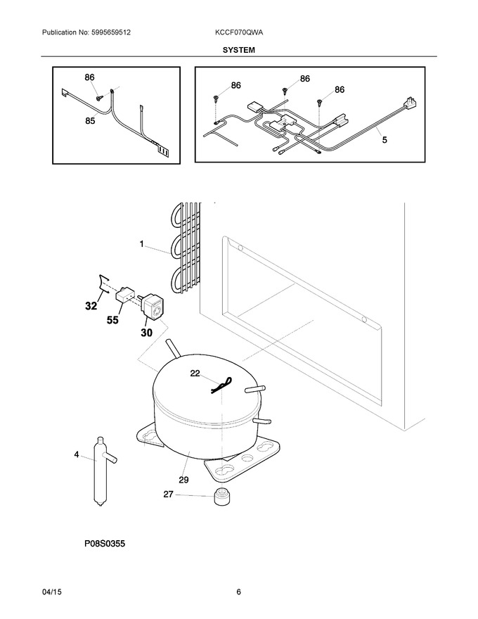 Diagram for KCCF070QWA