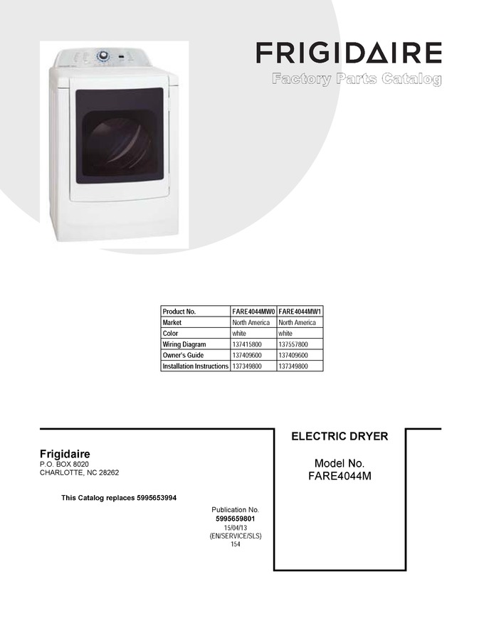 Diagram for FARE4044MW1