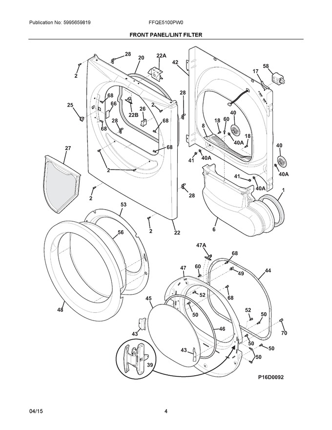 Diagram for FFQE5100PW0