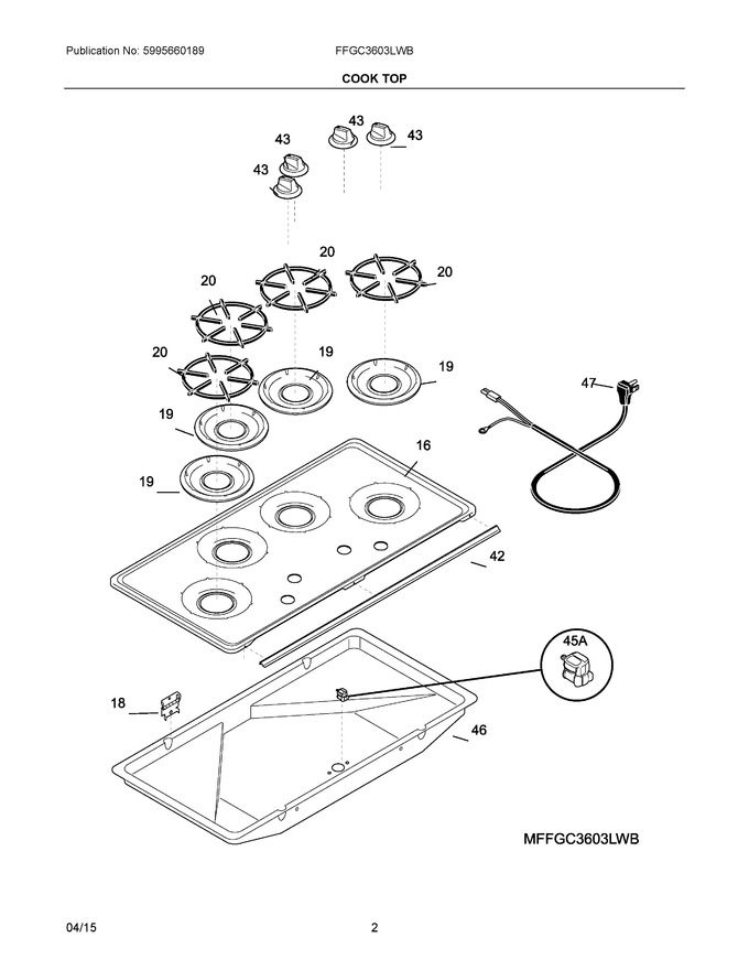 Diagram for FFGC3603LWB