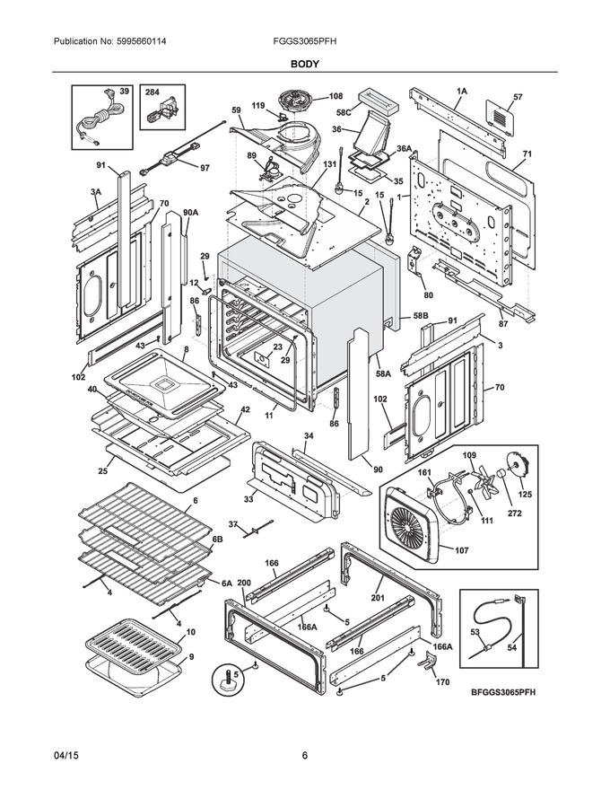 Diagram for FGGS3065PFH