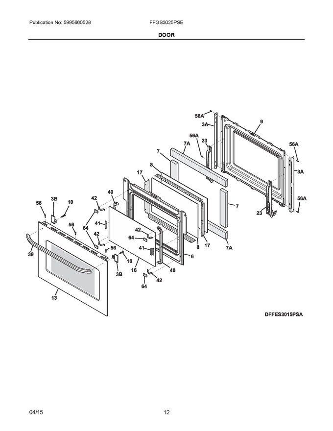 Diagram for FFGS3025PSE