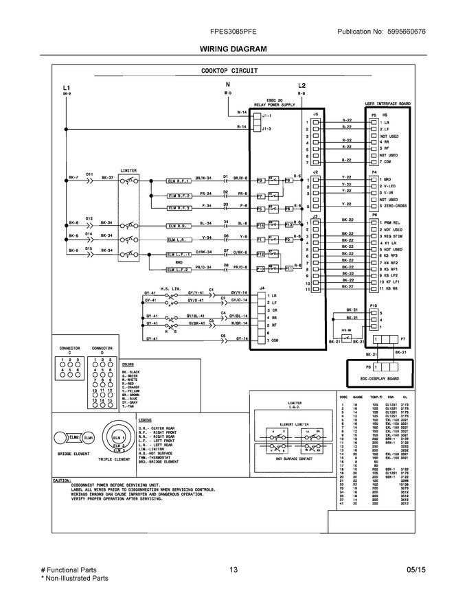 Diagram for FPES3085PFE