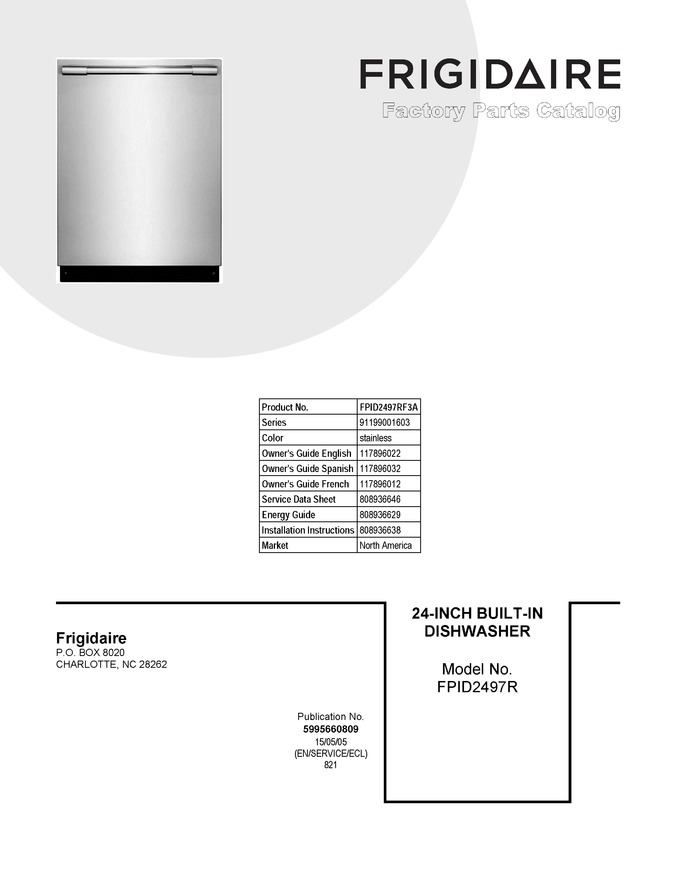 Diagram for FPID2497RF3A