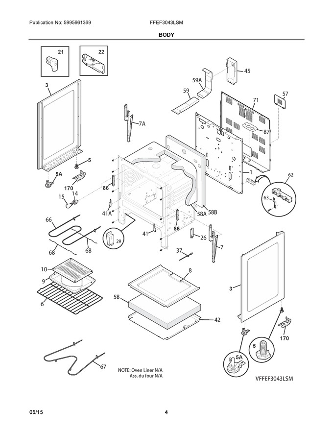 Diagram for FFEF3043LSM