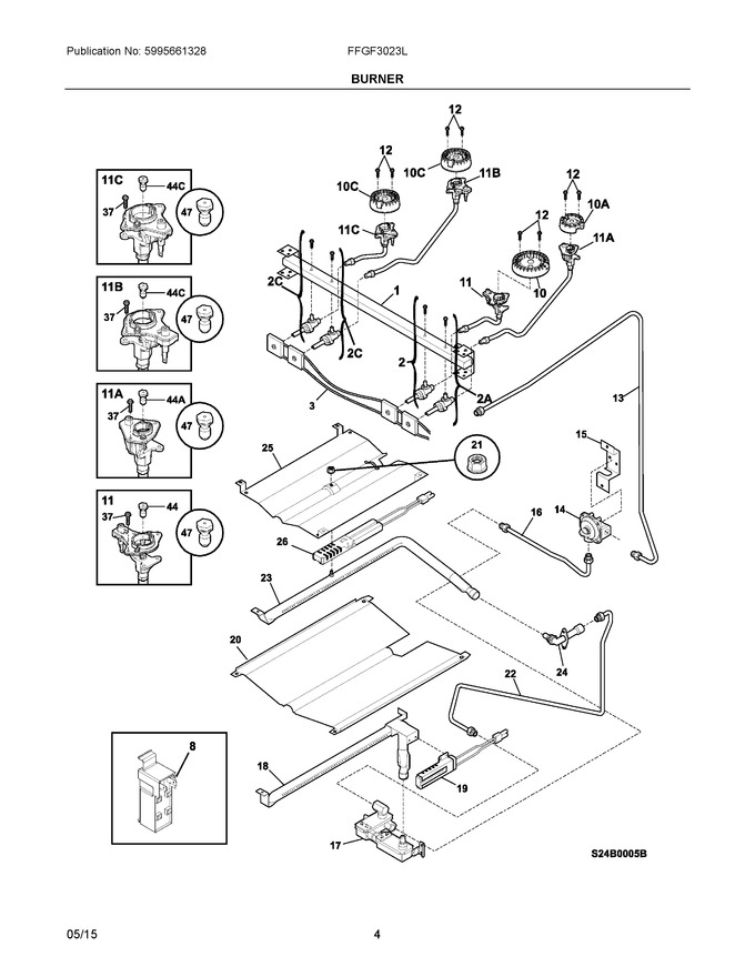 Diagram for FFGF3023LBF