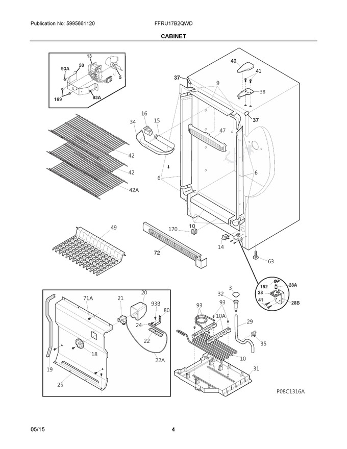 Diagram for FFRU17B2QWD