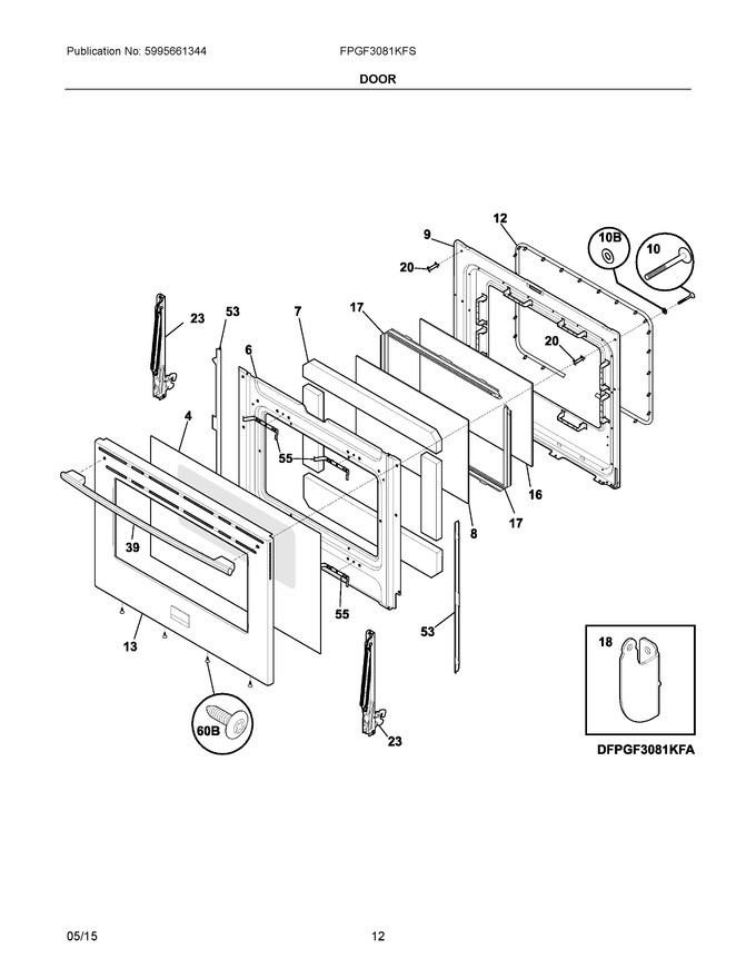 Diagram for FPGF3081KFS