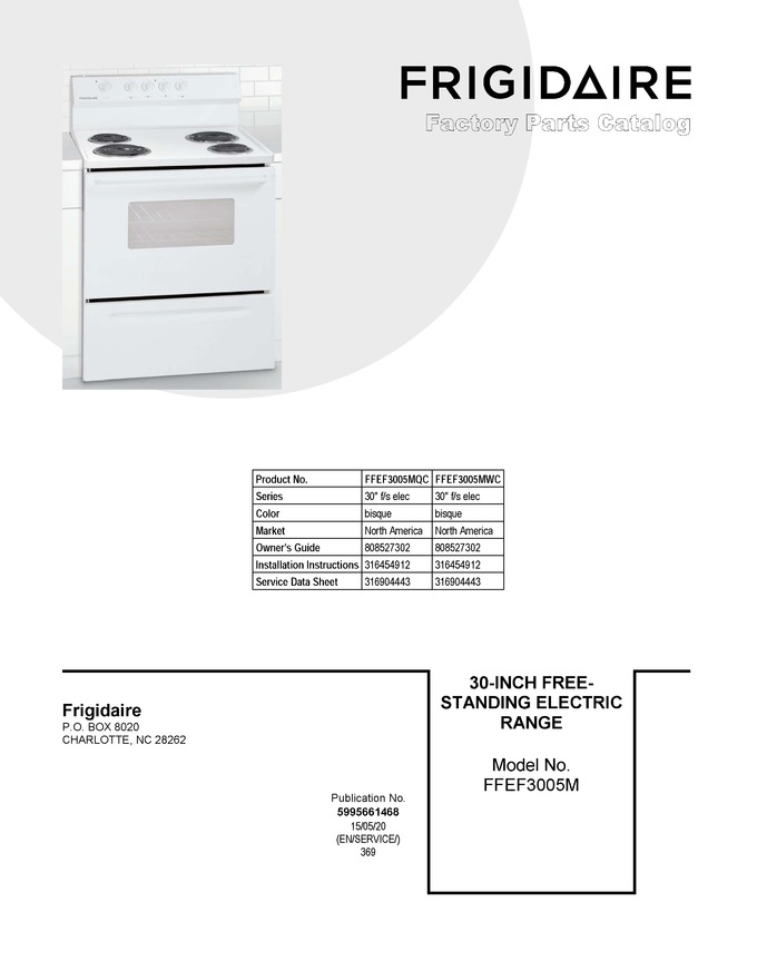 Diagram for FFEF3005MWC