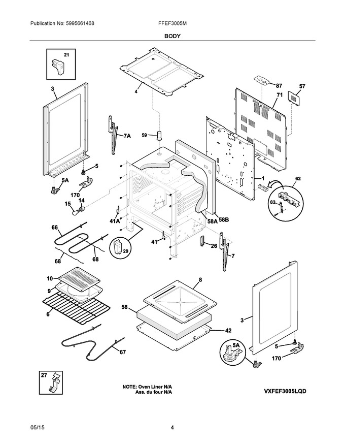 Diagram for FFEF3005MWC