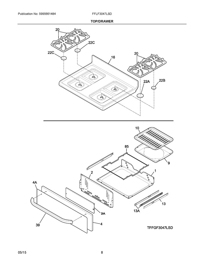 Diagram for FFLF3047LSD