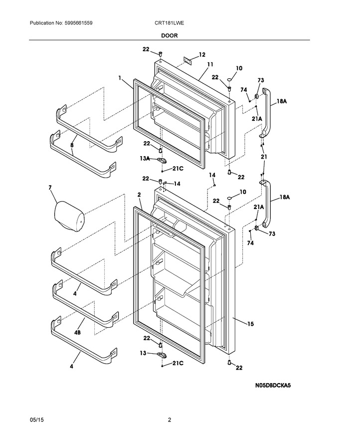 Diagram for CRT181LWE