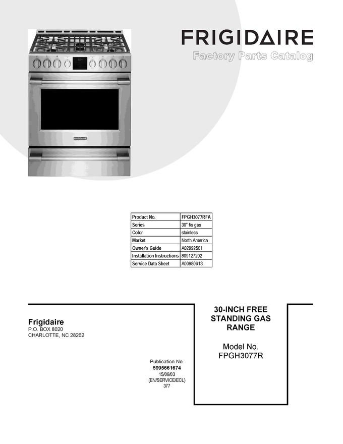 Diagram for FPGH3077RFA