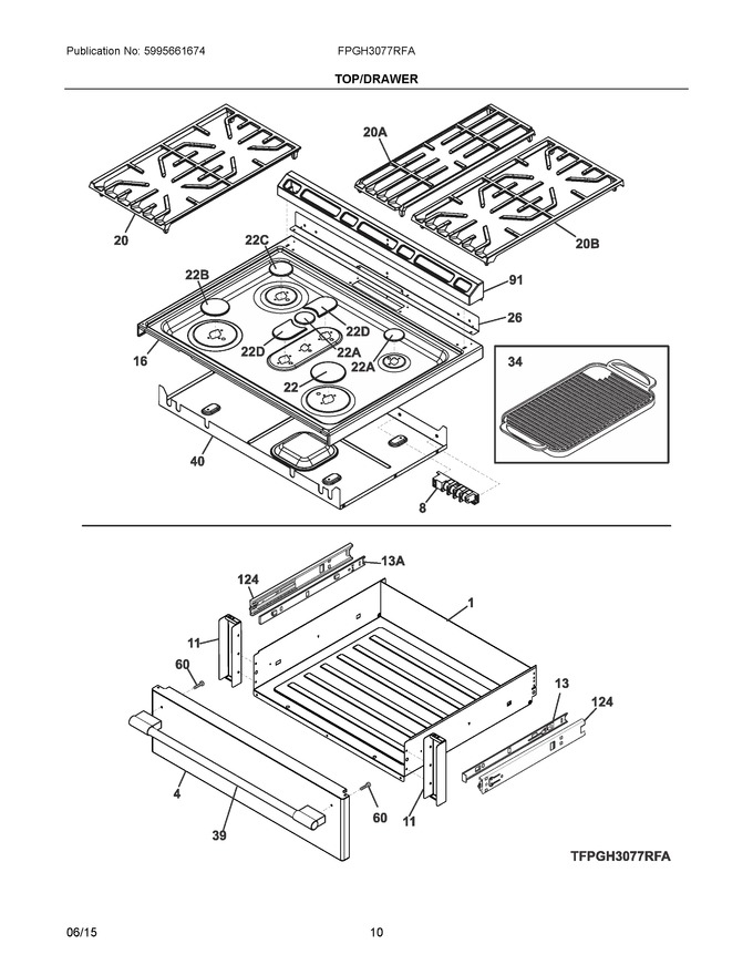 Diagram for FPGH3077RFA
